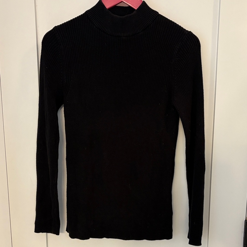 Express Black Cowl Neck Sweater